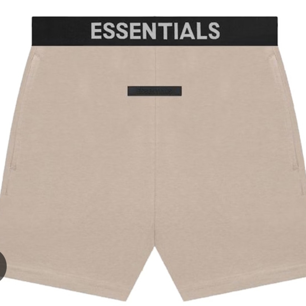 Fear of God Essentials  Men's Tan Boxer Shorts